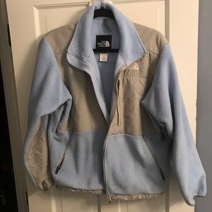 The North Face Light Blue Denali Fleece Jacket
